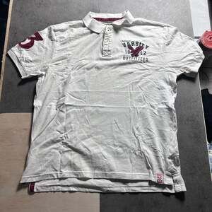 Cactus Premium Quality Clothing Varsity Outfitters White Polo Shirt XXL
